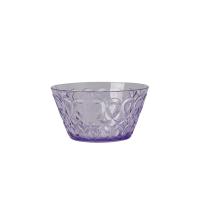 Lavender Swirl Embossed Acrylic Small Bowl Rice DK